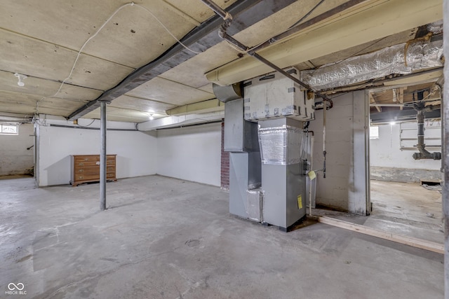 1601 Southern Ave, Beech Grove, IN 46107 - below grade area featuring heating unit