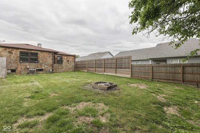 1601 Southern Ave, Beech Grove, IN 46107 - view of yard featuring central air condition unit
