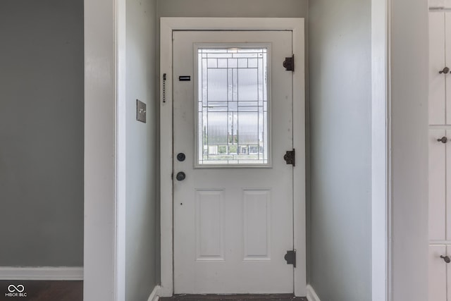 1601 Southern Ave, Beech Grove, IN 46107 - doorway with baseboards