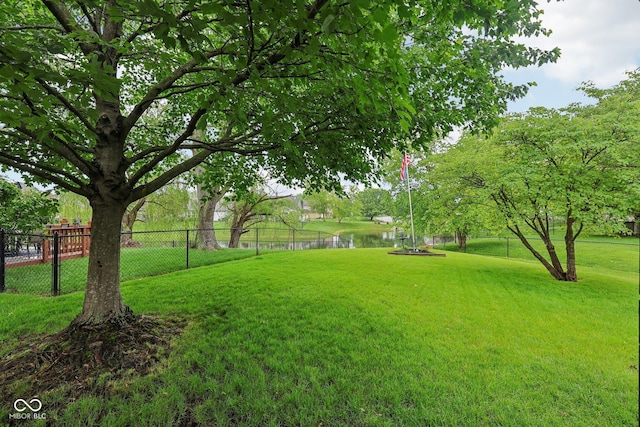 7061 Woodgate Cir, Fishers, IN 46038 - view of yard featuring a water view