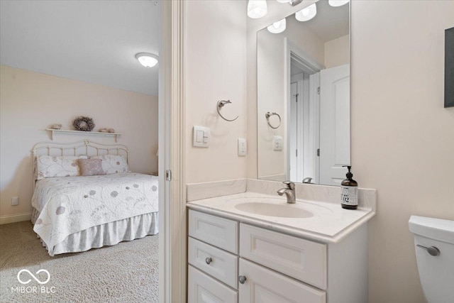 14711 Macduff Dr, Noblesville, IN 46062 - bathroom featuring vanity and toilet