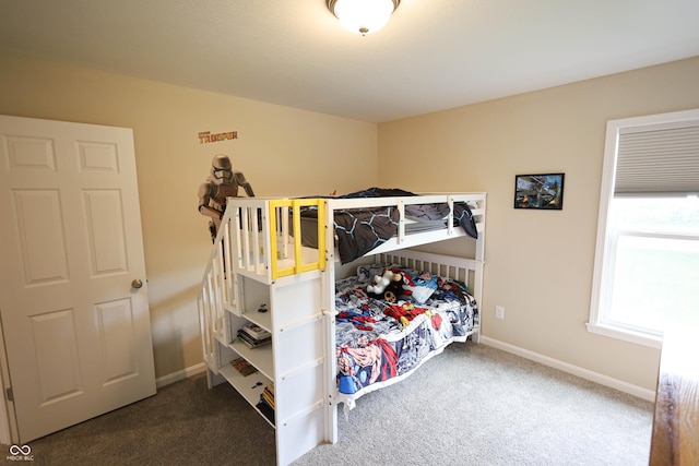 9903 Deep Royal Way, Indianapolis, IN 46239 - bedroom featuring dark carpet and baseboards