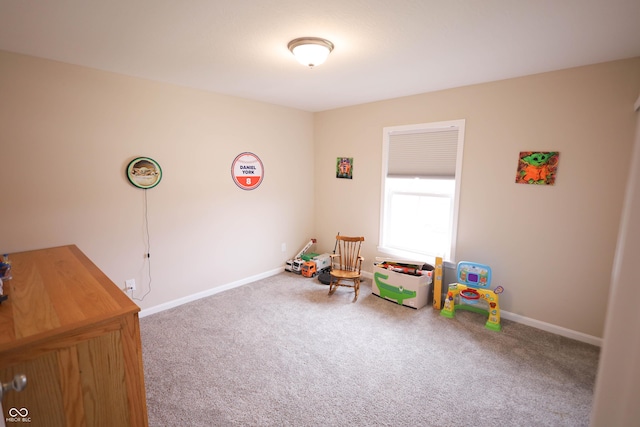 9903 Deep Royal Way, Indianapolis, IN 46239 - game room featuring carpet and baseboards