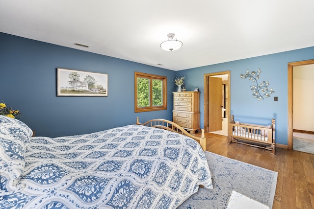 11875 W 700 S, Columbus, IN 47201 - bedroom with wood finished floors and baseboards
