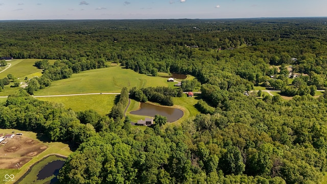 11875 W 700 S, Columbus, IN 47201 - view of property location featuring a forest and a large body of water