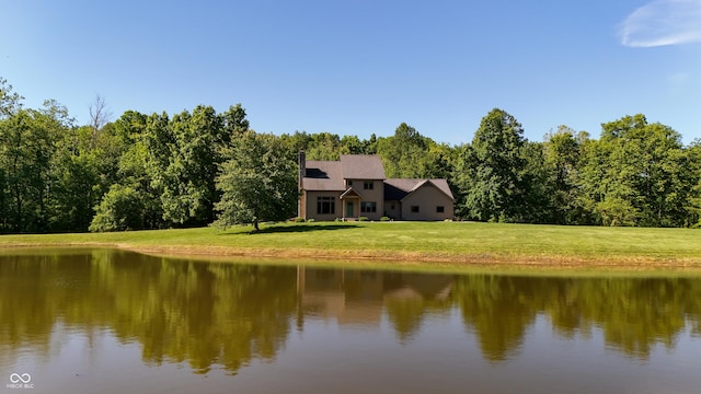 11875 W 700 S, Columbus, IN 47201 - water view with a forest