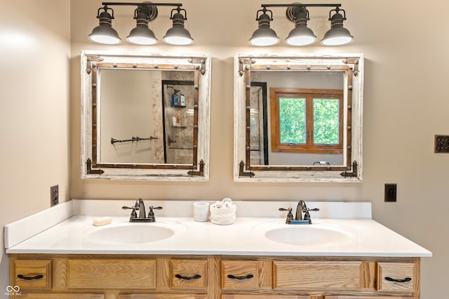 11875 W 700 S, Columbus, IN 47201 - full bathroom featuring double vanity