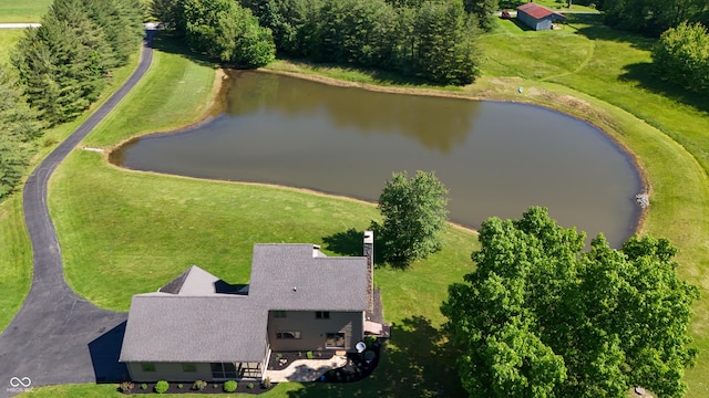 11875 W 700 S, Columbus, IN 47201 - view from above of property with a large body of water