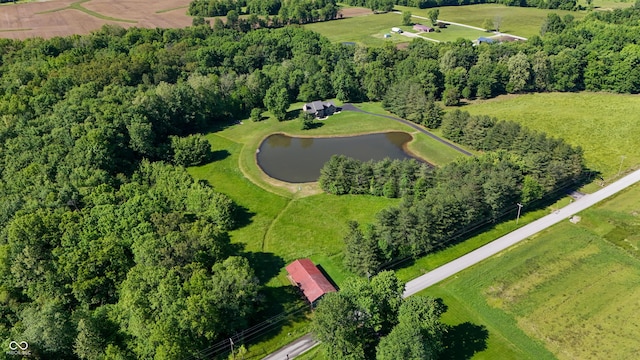 11875 W 700 S, Columbus, IN 47201 - aerial overview of property's location featuring a large body of water