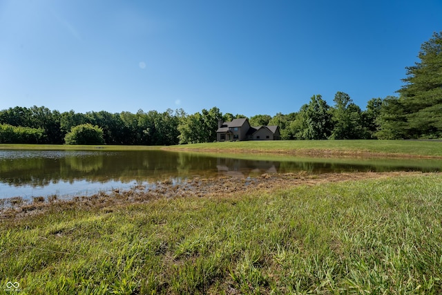 11875 W 700 S, Columbus, IN 47201 - water view with a heavily wooded area