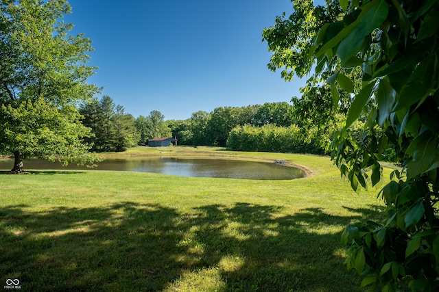 11875 W 700 S, Columbus, IN 47201 - view of green lawn featuring a water view
