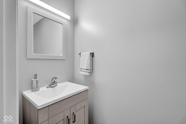 1295 Colonial Dr, Seymour, IN 47274 - bathroom with vanity