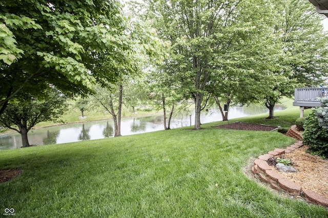 917 E Mill Creek Rd S, Greensburg, IN 47240 - view of green lawn featuring a water view