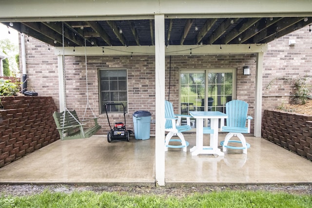 917 E Mill Creek Rd S, Greensburg, IN 47240 - view of patio