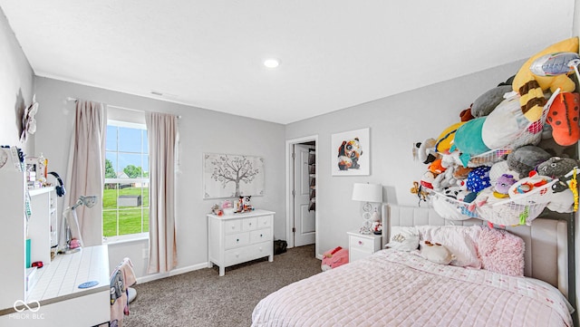 9717 Chuckwalla Pl, Fishers, IN 46040 - bedroom featuring carpet and baseboards