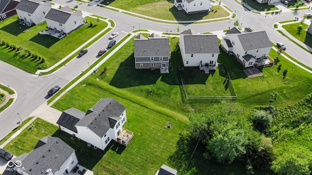 9717 Chuckwalla Pl, Fishers, IN 46040 - aerial perspective of suburban area