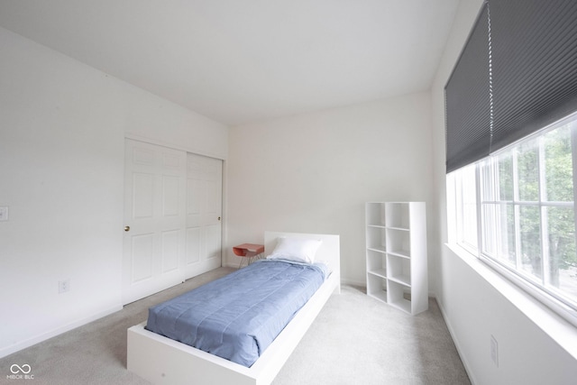 9117 Thoreau Ct, Fishers, IN 46037 - bedroom featuring carpet floors, a closet, and baseboards