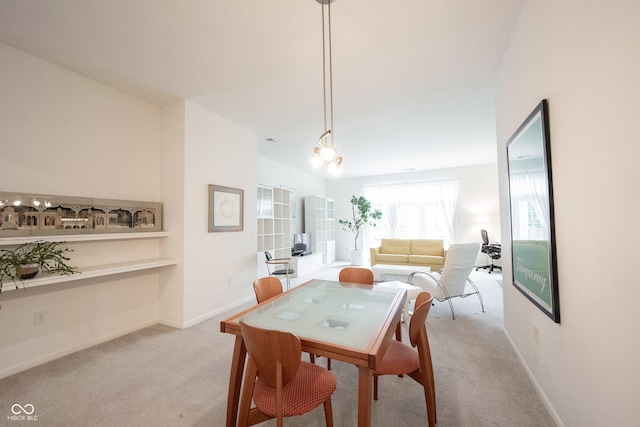 9117 Thoreau Ct, Fishers, IN 46037 - carpeted dining room with baseboards