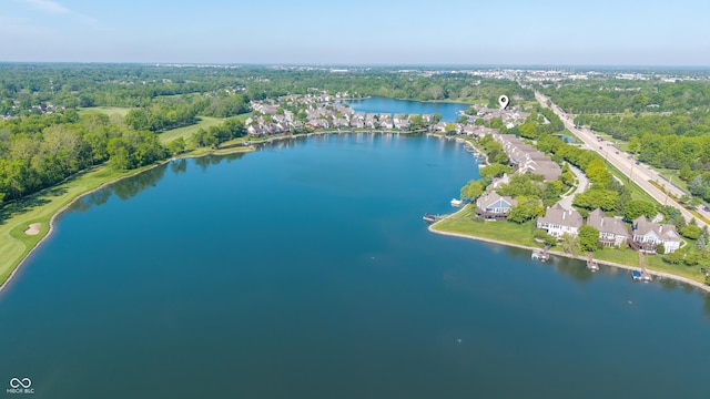 11065 Spice Ln, Fishers, IN 46037 - aerial view of a large body of water