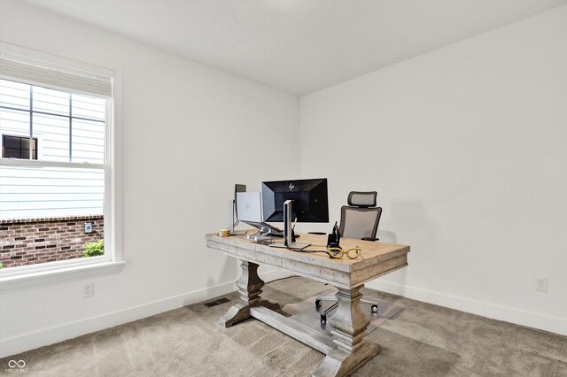 1364 Chatham Hills Blvd, Westfield, IN 46074 - carpeted office with plenty of natural light and baseboards
