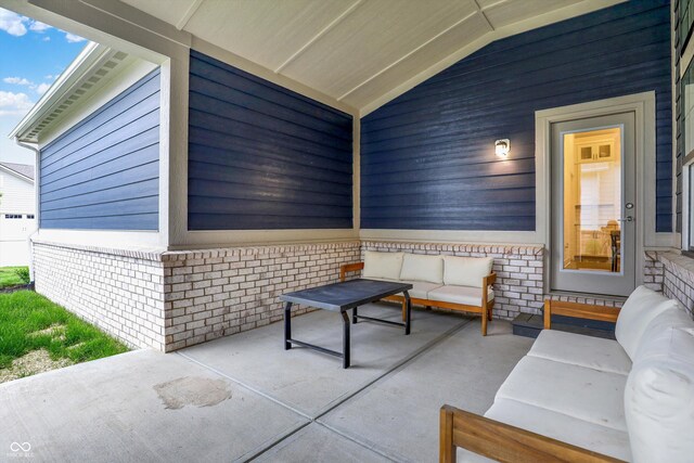 1364 Chatham Hills Blvd, Westfield, IN 46074 - view of patio / terrace with outdoor lounge area
