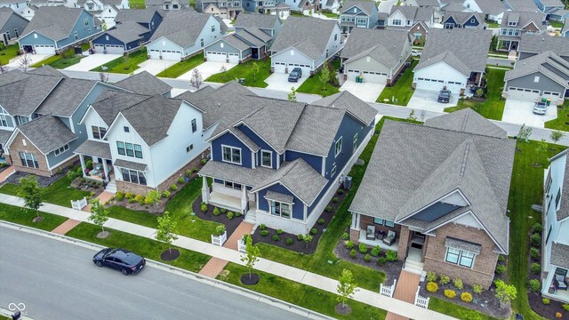 1364 Chatham Hills Blvd, Westfield, IN 46074 - aerial view of residential area