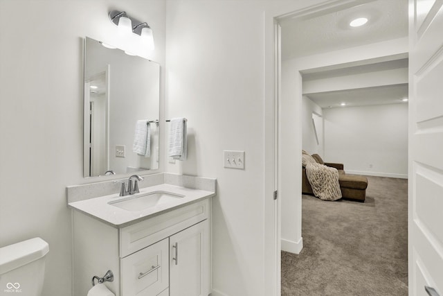 1364 Chatham Hills Blvd, Westfield, IN 46074 - bathroom featuring vanity and toilet
