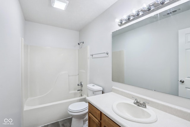12250 Longstraw Dr, Indianapolis, IN 46236 - full bath featuring toilet, vanity, and shower / bathtub combination