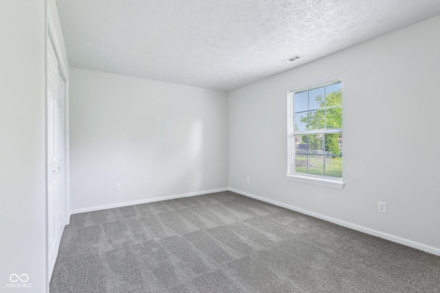 12250 Longstraw Dr, Indianapolis, IN 46236 - carpeted empty room featuring a textured ceiling and baseboards