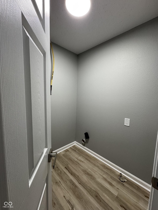 3327 Brandenburg Blvd, Indianapolis, IN 46239 - washroom with wood finished floors and baseboards