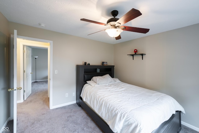 13271 Aquamarine Dr, Carmel, IN 46033 - carpeted bedroom with baseboards and ceiling fan
