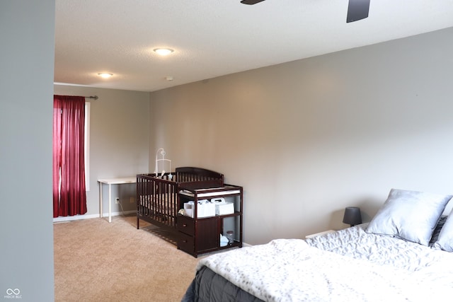 651 N 900 E, Lafayette, IN 47905 - bedroom with carpet flooring, a ceiling fan, and baseboards