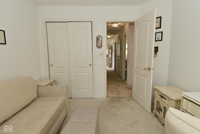 4528 Hunt Master Ct, Indianapolis, IN 46268 - living room with light colored carpet