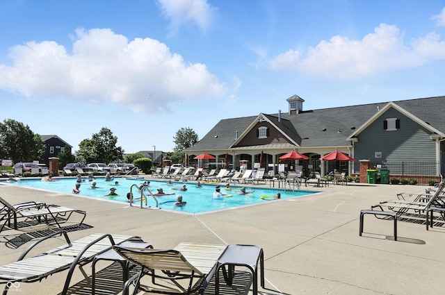 17233 Gunther Blvd Unit 102B, Westfield, IN 46074 - community pool featuring a patio area