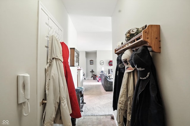 17233 Gunther Blvd Unit 102B, Westfield, IN 46074 - hallway featuring carpet floors