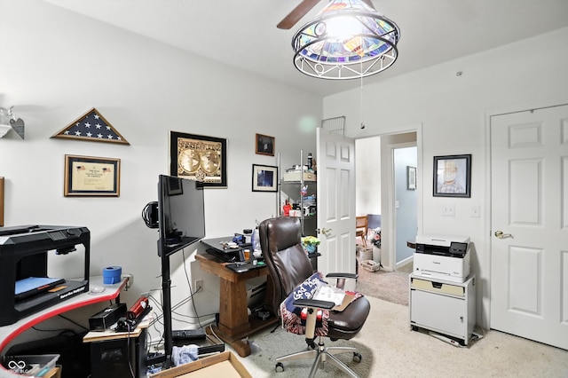 17233 Gunther Blvd Unit 102B, Westfield, IN 46074 - office space featuring ceiling fan