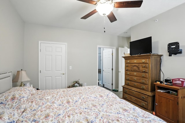 17233 Gunther Blvd Unit 102B, Westfield, IN 46074 - bedroom featuring carpet flooring and a ceiling fan