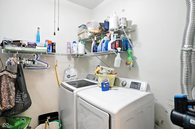17233 Gunther Blvd Unit 102B, Westfield, IN 46074 - washroom featuring separate washer and dryer