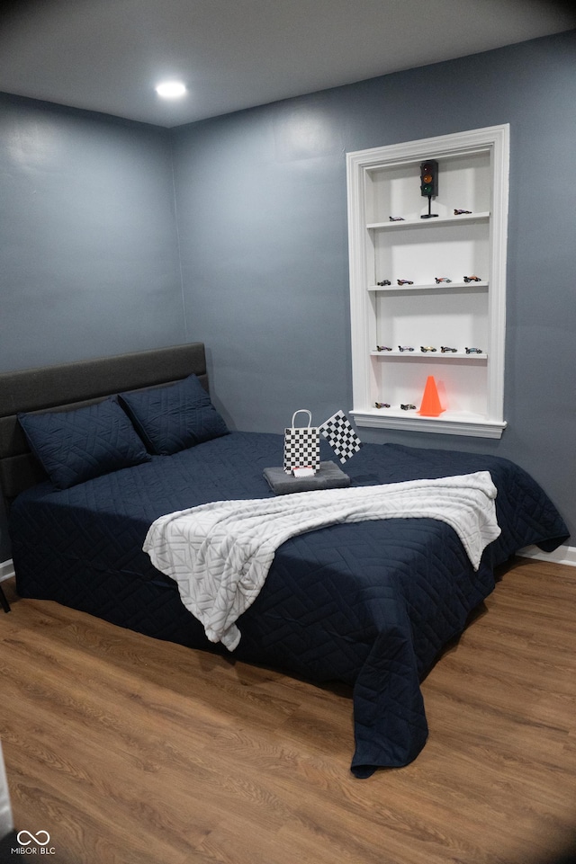 1331 N Berwick Ave, Indianapolis, IN 46222 - bedroom featuring wood finished floors
