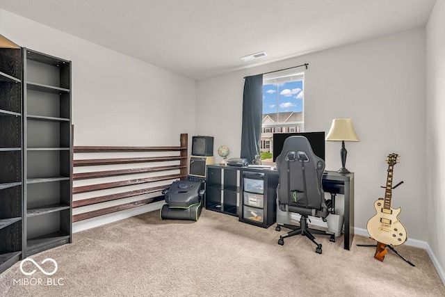 123 Campus Ln, Greenwood, IN 46143 - carpeted office with baseboards