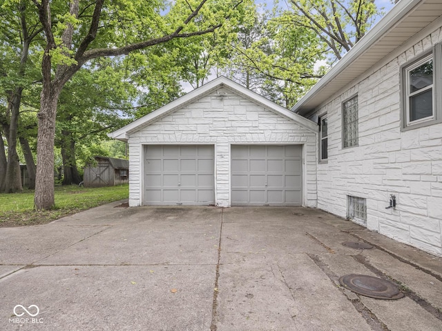 1617 E 52nd St, Indianapolis, IN 46205 - view of detached garage