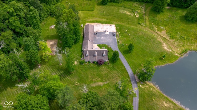 12383 S 25 W, Columbus, IN 47201 - view from above of property featuring a large body of water