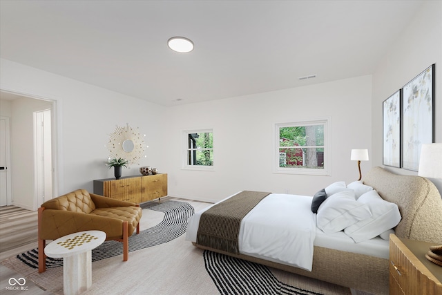 233 N Devon Ave, Indianapolis, IN 46219 - bedroom with wood finished floors