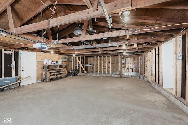 233 N Devon Ave, Indianapolis, IN 46219 - misc room featuring unfinished concrete flooring