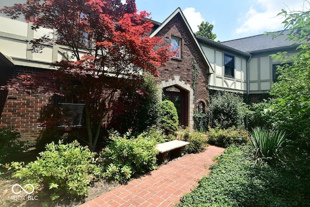 6412 Fall Creek Rd, Indianapolis, IN 46220 - view of front of house with brick siding and a shingled roof