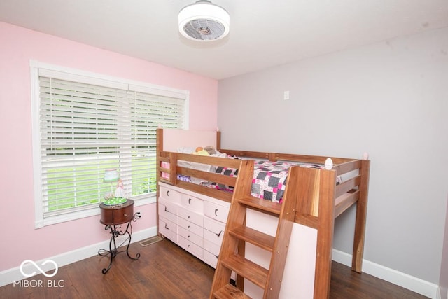 495 Persimmon Dr, North Vernon, IN 47265 - bedroom featuring wood finished floors and baseboards