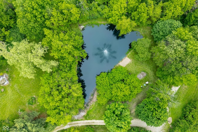 5730 S 50 W, Trafalgar, IN 46181 - drone / aerial view of a nearby body of water