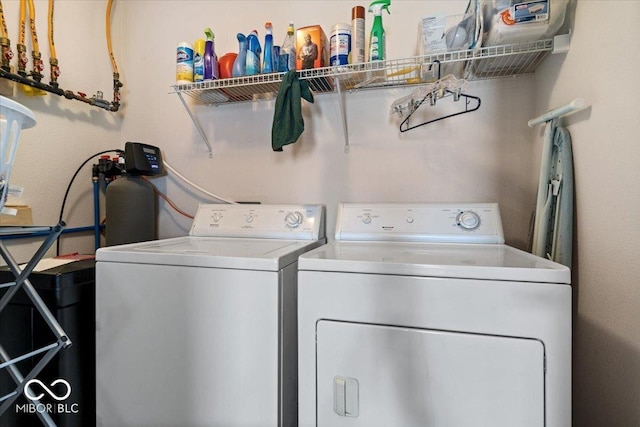 12624 Majestic Way, Fishers, IN 46037 - laundry area with independent washer and dryer