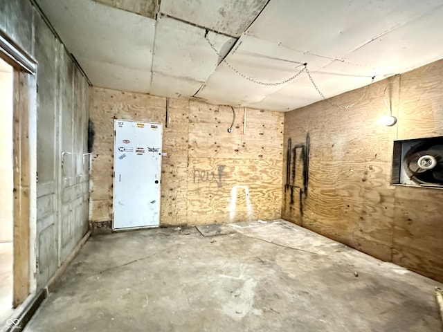 106 S Hancock St, Waynetown, IN 47990 - view of unfinished basement