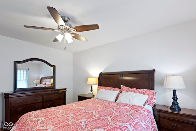 5259 Broadway St, Indianapolis, IN 46220 - bedroom with ceiling fan